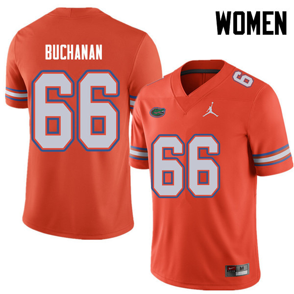 Jordan Brand Women #66 Nick Buchanan Florida Gators College Football Jerseys Sale-Orange